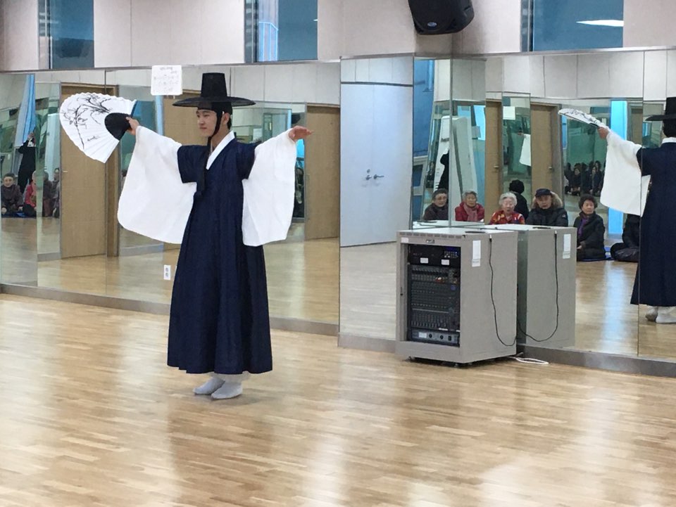한량무 재능기부 공연행사(2019.12.24)